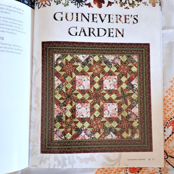 The Quilts of Camelot Softcover Book By Jason Yenter 2011 - Picture 6 of 7